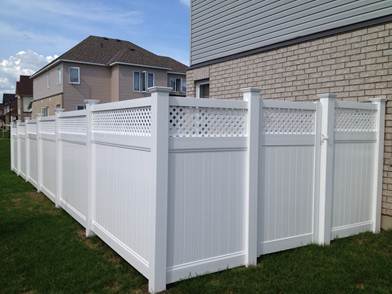 Vinyl fence 9