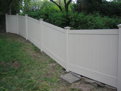 Vinyl fence 8